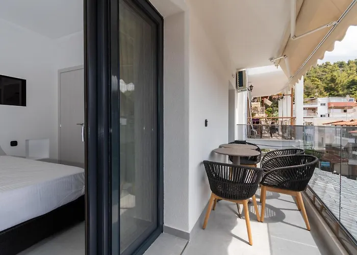 아파트 Sithoniars Luxury 1st Floor With Seaview